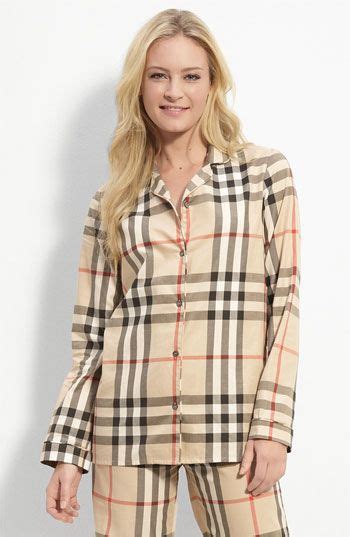 burberry plaid polo|burberry pajamas for women.